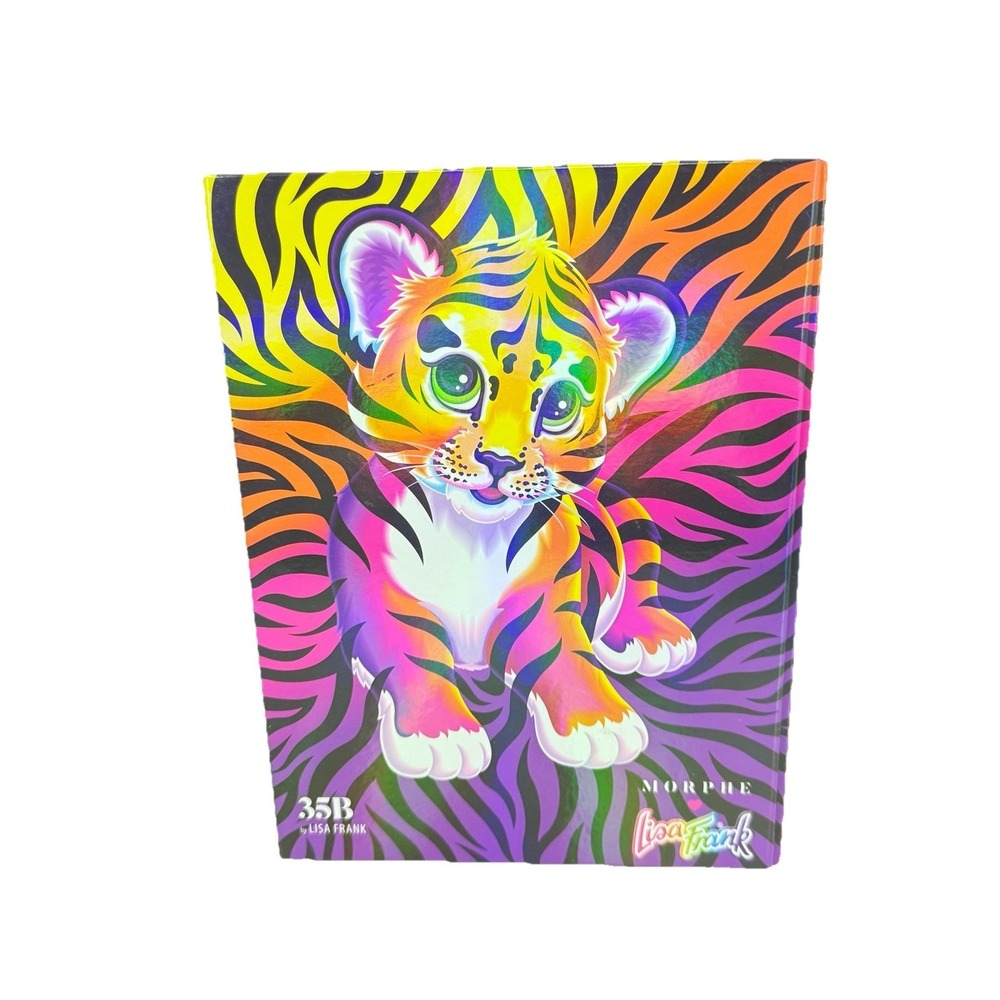 Lisa Frank x Morphe 35B Palette Tiger Cub Y2K Makeup Collector Limited Ed